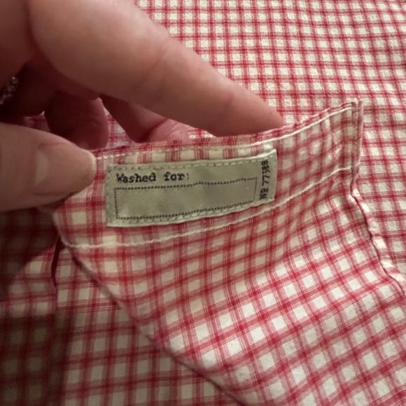 J. Crew Mens Secret Wash Shirting Res Plaid Button Up Long Sleeve Size Medium - Picture 6 of 10